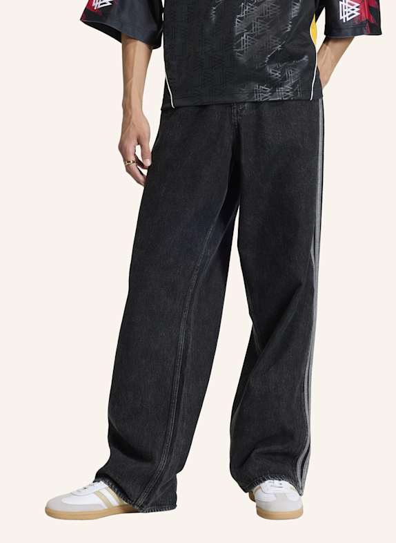 adidas Originals FIREBIRD ADICOLOR DENIM HOSE SCHWARZ