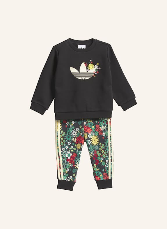 adidas Originals ADIDAS ORIGINALS X LIBERTY LONDON SWEATSHIRT-SET SCHWARZ