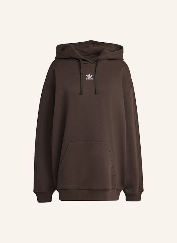 adidas Originals ESSENTIALS OVERSIZED HOODIE BRAUN