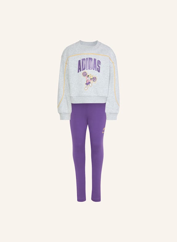 adidas ADIDAS DISNEY MINNIE MAUS JOGGINGANZUG GRAU/ ORANGE