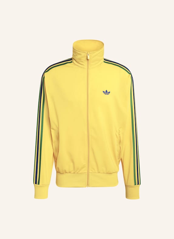 adidas Originals Sweatjacke FIREBIRD mit Galonstreifen GELB/ GRÜN/ BLAU