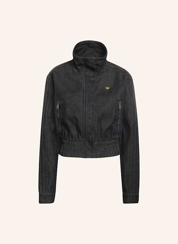 adidas Originals DENIM TRAININGSJACKE SCHWARZ