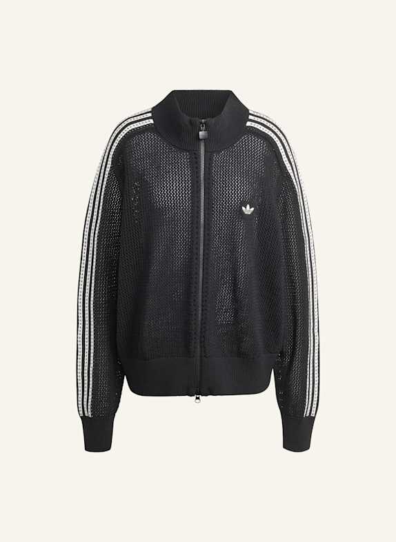 adidas Originals KNITTED CROCHET FIREBIRD TRAININGSJACKE SCHWARZ