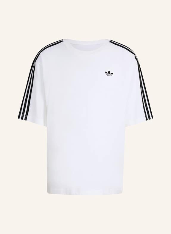 adidas Originals Oversized-Shirt 3-STREIFEN WEISS