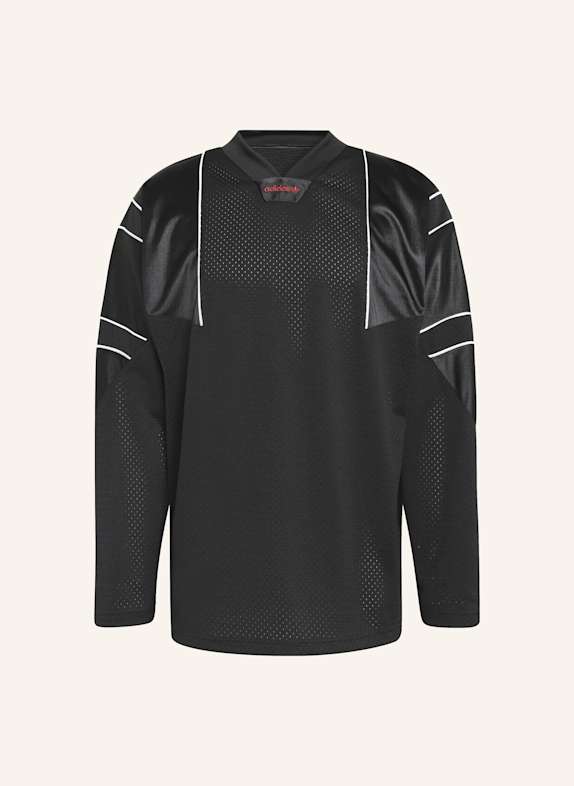 adidas Originals LANGÄRMELIGES JERSEY SCHWARZ