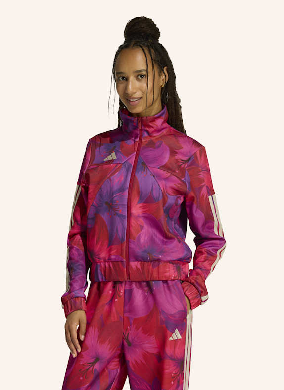 adidas ADIDAS X FARM RIO HOUSE OF TIRO TRACK TOP LILA/ ROT/ BEIGE