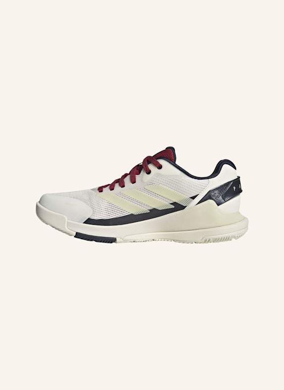 adidas CRAZYQUICK LIGHTSTRIKE PADEL-SCHUH WEISS/ BEIGE/ ROT