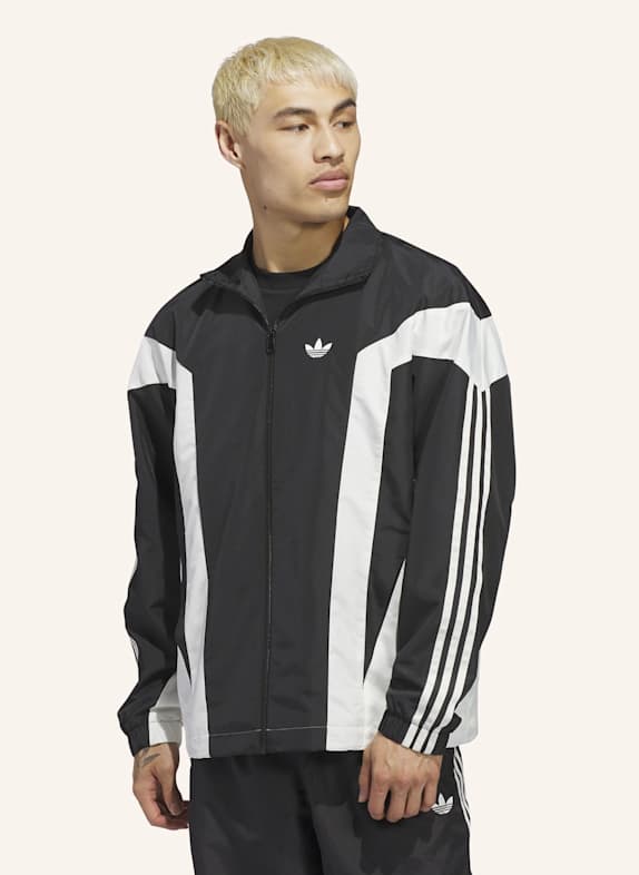 adidas Originals ORIGINALS BASKETBALL WINDBREAKER JACKE SCHWARZ