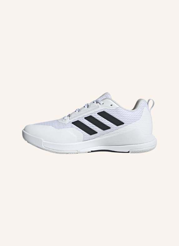 adidas Indoorschuhe NOVAFLIGHT 2 WEISS/ SCHWARZ