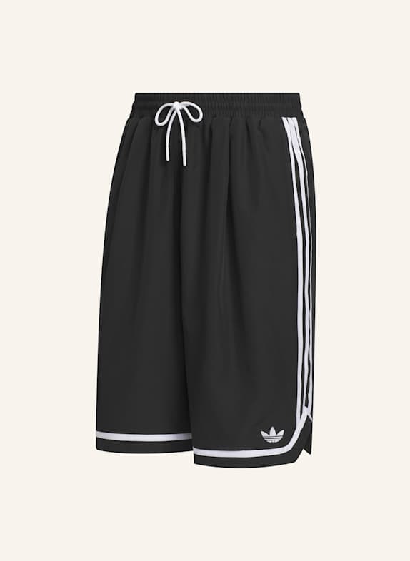 adidas Originals ORIGINALS BASKETBALL LONG SHORTS SCHWARZ