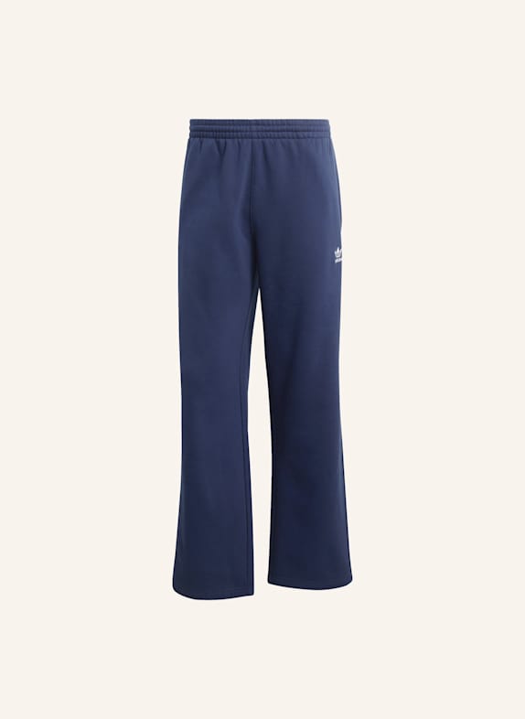 adidas Originals TREFOIL ESSENTIALS OPEN HEM HOSE BLAU