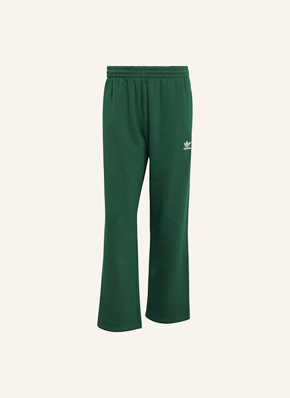 adidas Originals TREFOIL ESSENTIALS OPEN HEM HOSE GRÜN