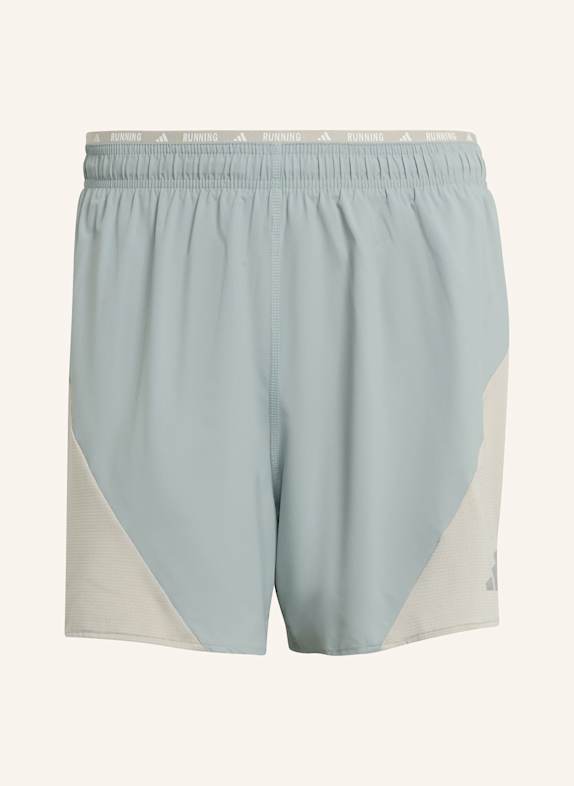adidas ADI365BREEZE LAUFSHORTS GRÜN/ BEIGE