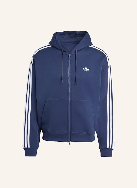 adidas Originals ADIDAS ADICOLOR SPACER OVERSIZED KAPUZENJACKE BLAU