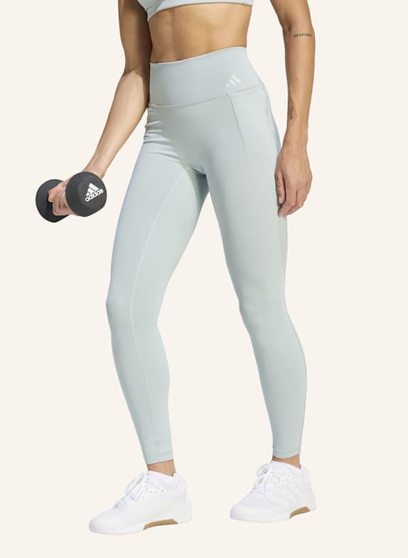 adidas OPTIME WORKOUT FULL LENGTH LEGGINGS GRÜN