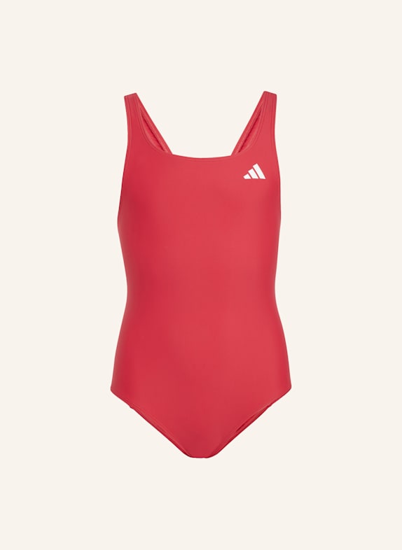 adidas Badeanzug V-BACK SWIMSUIT mit Cut-out ROT