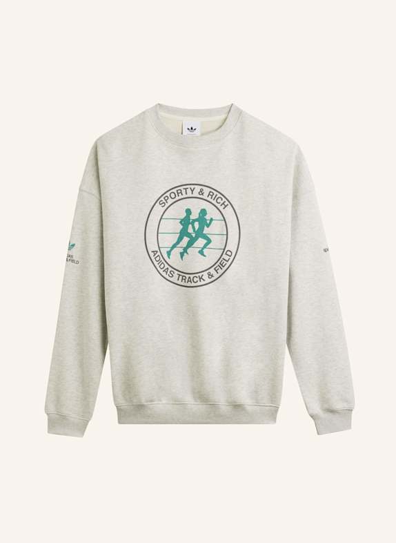 adidas Originals SPORTY & RICH PULLOVER GRAU