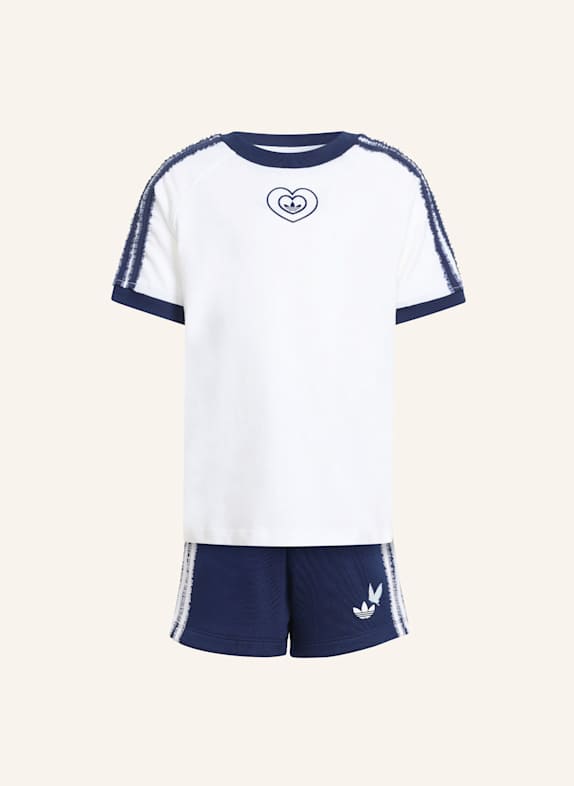 adidas Originals ADIDAS DISNEY SHORT T-SHIRT-SET WEISS/ BLAU