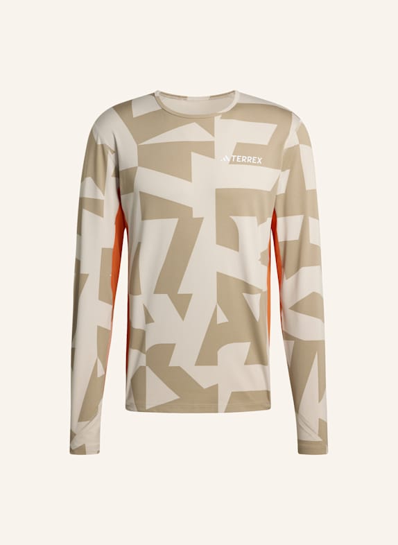 adidas TERREX MULTI SYNTHETIC BASELAYER LONGSLEEVE BEIGE