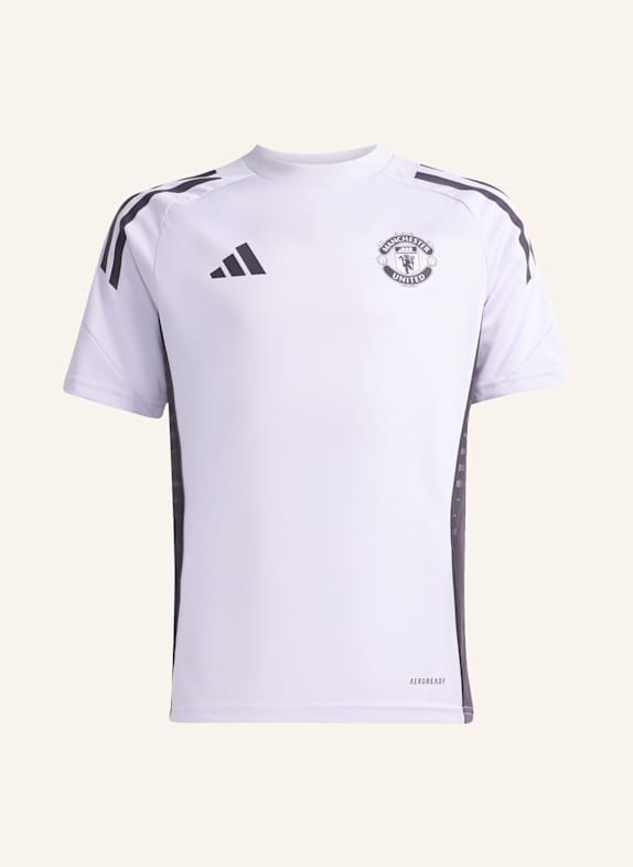 adidas MANCHESTER UNITED TIRO 25 COMPETITION KIDS TRAININGSTRIKOT LILA/ SCHWARZ