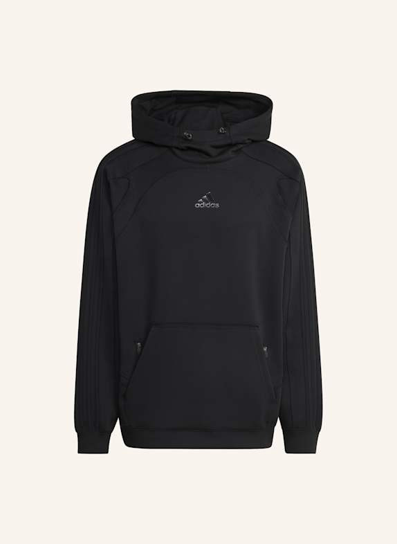 adidas Originals SPACER CUTLINE HOODIE SCHWARZ