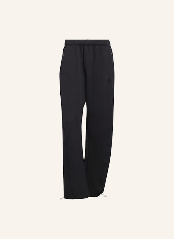 adidas Originals SPACER CUTLINE OPEN HEM HOSE SCHWARZ