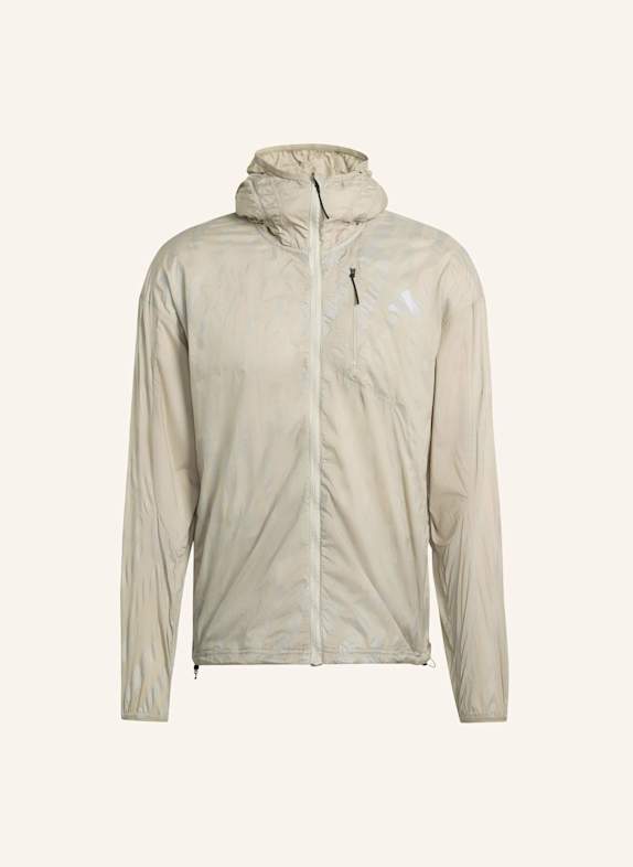 adidas REFLEKTIERENDE ADI365 RUNNING JACKE BRAUN