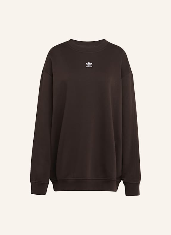 adidas Originals ESSENTIALS LONG OVERSIZED SWEATSHIRT BRAUN