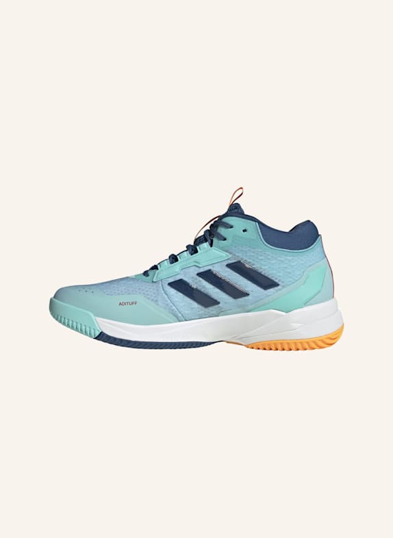 adidas CRAZYFLIGHT 6 MID INDOOR SCHUH BLAU/ GRÜN