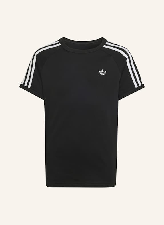 adidas Originals T-Shirt 3-STREIFEN SCHWARZ/ WEISS