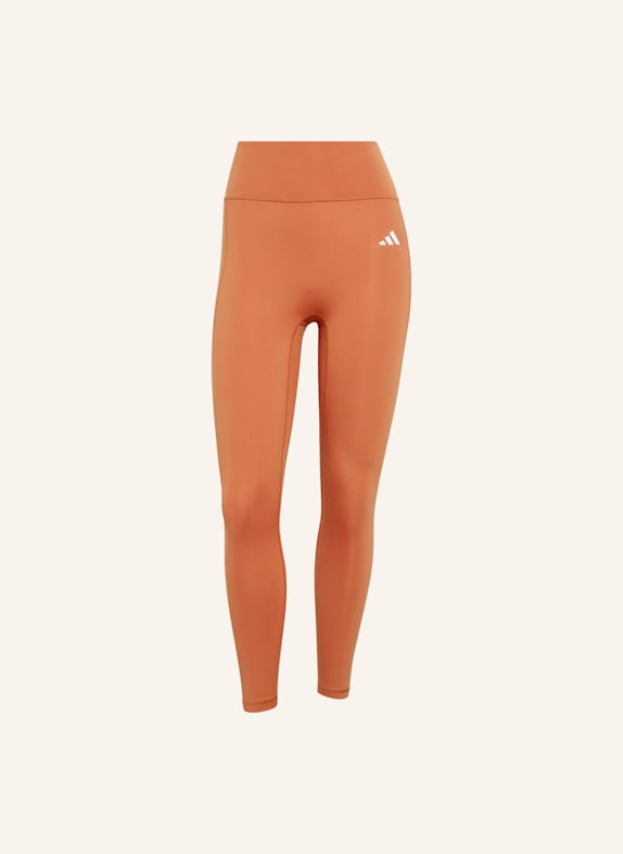 adidas OPTIME ESSENTIALS 7/8-LEGGINGS OHNE VORDERNAHT ORANGE
