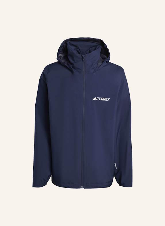adidas TERREX Regenjacke MULTI ESSENTIALS 2L BLAU