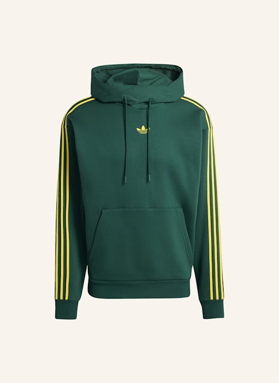 adidas Originals TIPPED STRIPES HOODIE GRÜN