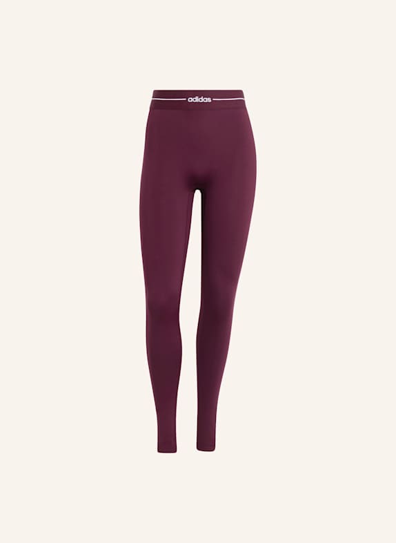 adidas HYPERGLAM FULL LENGTH LEGGINGS ROT