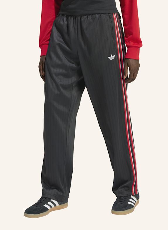 adidas Originals FIREBIRD LOCKER GESCHNITTENE NADELSTREIFEN TRAININGSHOSE SCHWARZ
