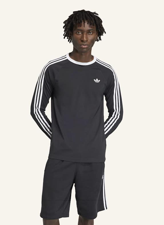 adidas Originals Longsleeve 3STREIFEN SCHWARZ