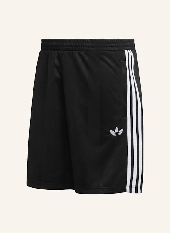 adidas Originals LOCKER EINGEARBEITETE 3-STREIFEN-SHORTS SCHWARZ