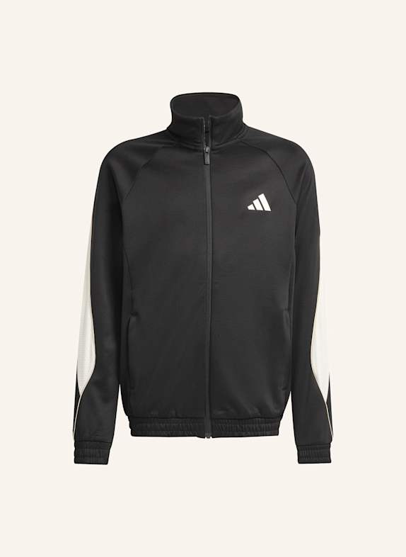 adidas STADIUM TRAININGSJACKE SCHWARZ/ WEISS