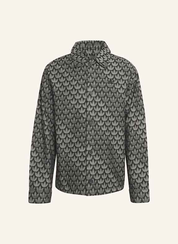 adidas Originals DENIM MONOGRAMM HEMD SCHWARZ