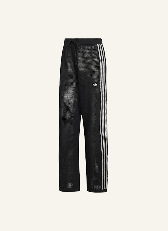 adidas Originals GESTRICKTE GEHÄKELTE FIREBIRD TRAININGSHOSE SCHWARZ