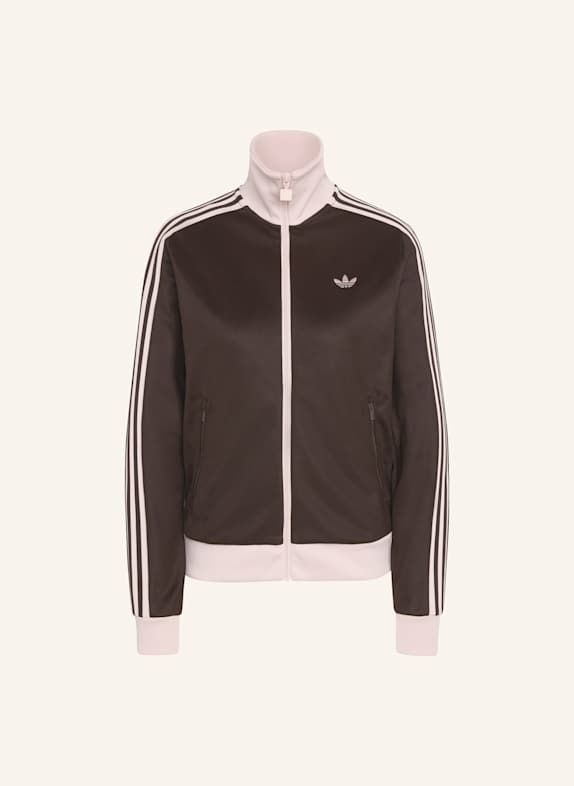 adidas Originals Trainingsjacke CLASSIC TRACK TOP BRAUN/ ROSA