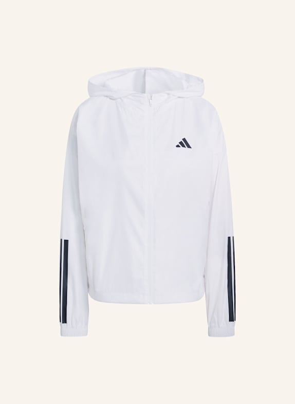 adidas HYPERGLAM 3-STREIFEN WINDBREAKER WEISS