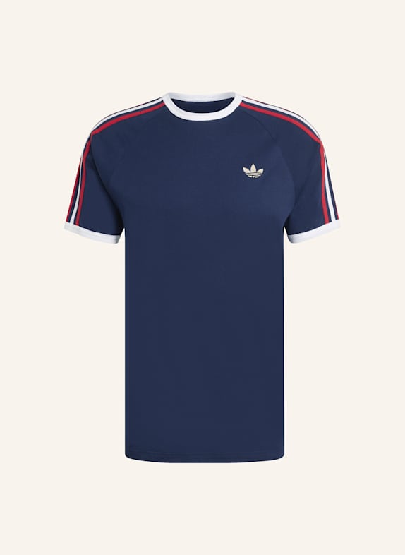 adidas Originals T-Shirt 3-STREIFEN BLAU/ ROT/ WEISS