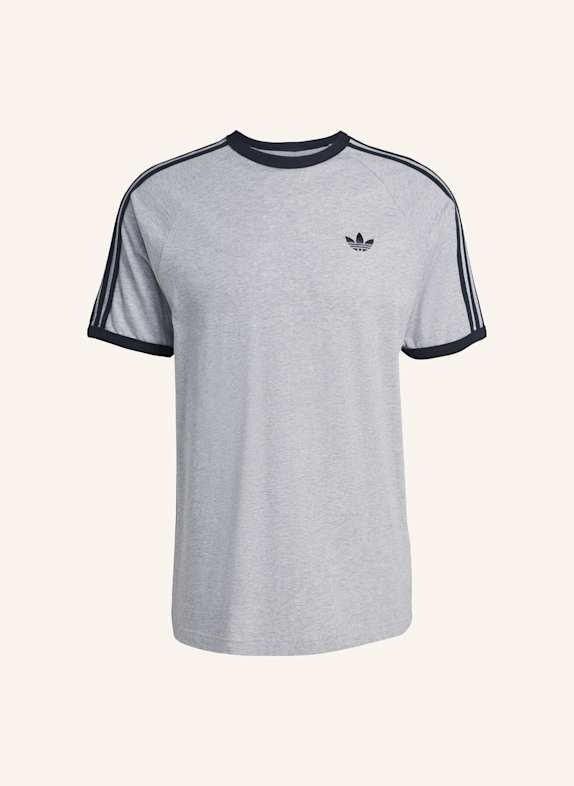 adidas Originals T-Shirt 3-STREIFEN GRAU