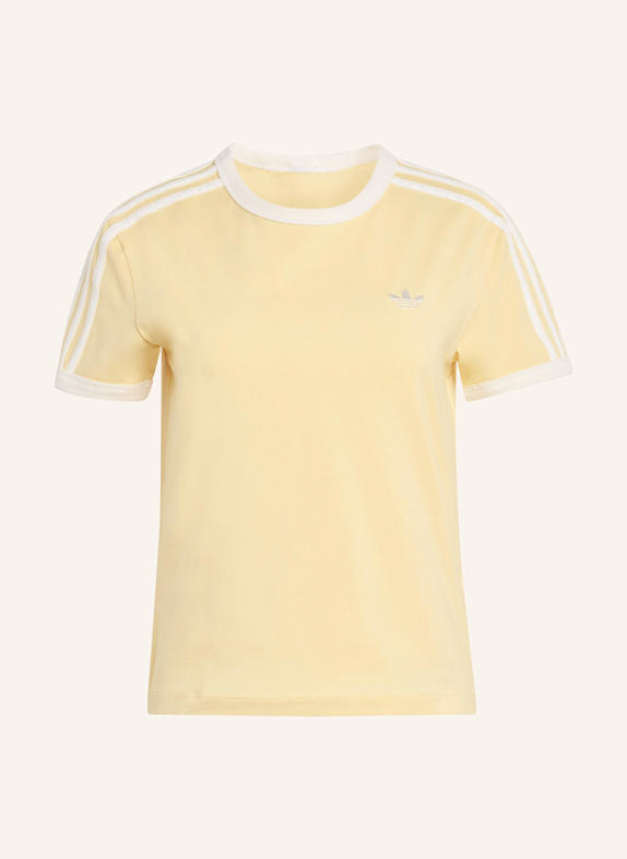 adidas Originals T-Shirt 3 STRIPES ORANGE/ WEISS
