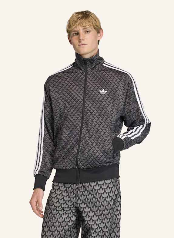 adidas Originals FIREBIRD LOOSE MONOGRAM TRAININGSJACKE SCHWARZ