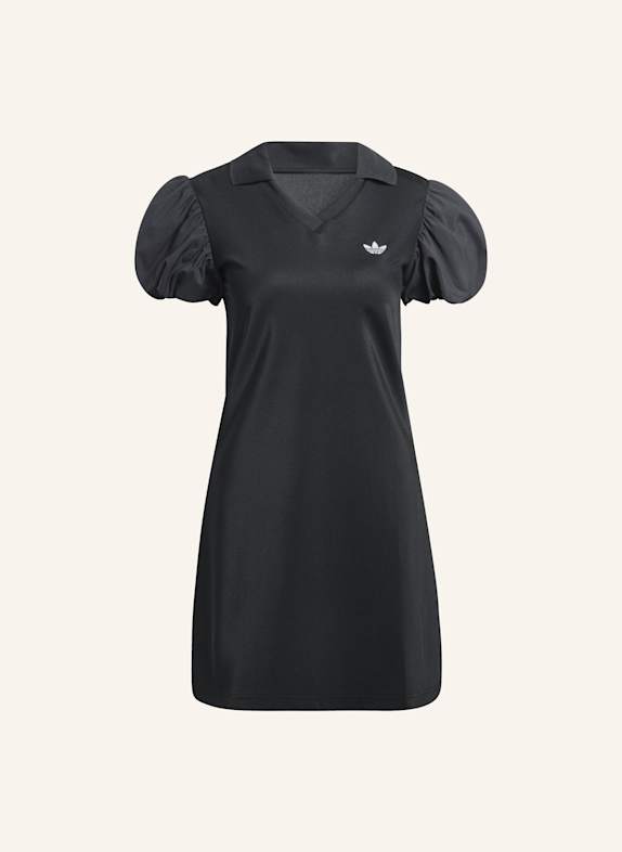 adidas Originals KLEID MIT BALLONÄRMELN SCHWARZ