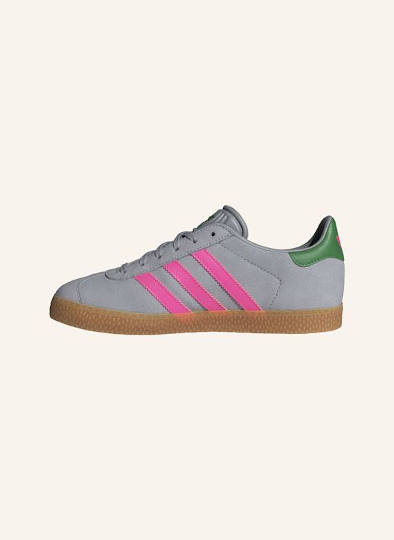 adidas Originals Sneaker GAZELLE GRAU/ ROSA/ GRÜN