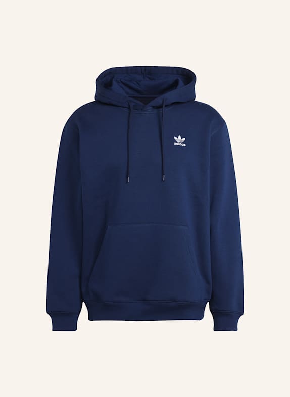adidas Originals TREFOIL ESSENTIALS LOOSE HOODIE BLAU