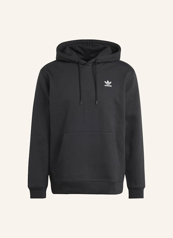 adidas Originals TREFOIL ESSENTIALS LOOSE HOODIE SCHWARZ